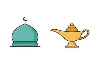 Mosque Dome and Magic Lamp: Islamic Culture and Arabian Nights.