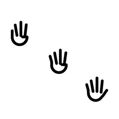 Obraz premium Hand icon