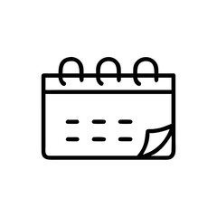 calendar icon vector