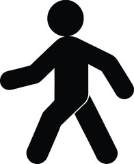 running man silhouette