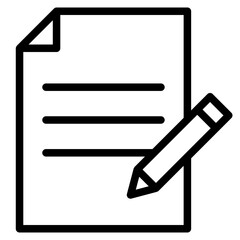 write document icon