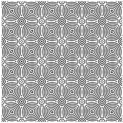  Abstract texture for fabric print, card, table cloth, furniture, banner, cover, invitation, decoration, wrapping. seamless repeating pattern.Black and white pattern.