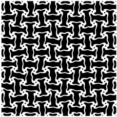  Abstract texture for fabric print, card, table cloth, furniture, banner, cover, invitation, decoration, wrapping. seamless repeating pattern.Black and white pattern.