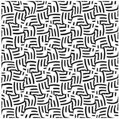  Abstract texture for fabric print, card, table cloth, furniture, banner, cover, invitation, decoration, wrapping. seamless repeating pattern.Black and white pattern.