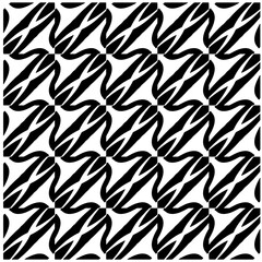  Abstract texture for fabric print, card, table cloth, furniture, banner, cover, invitation, decoration, wrapping. seamless repeating pattern.Black and white pattern.