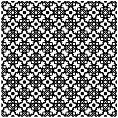 Abstract texture for fabric print, card, table cloth, furniture, banner, cover, invitation, decoration, wrapping. seamless repeating pattern.Black and white pattern.