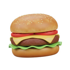 Burger Yummy - 3d icon