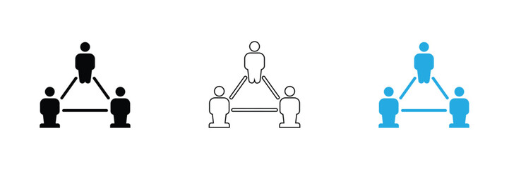 Illustrates seamless teamwork and interconnectedness, perfect for conveying strong relationships, communication networks, and collaborative business strategies visually.