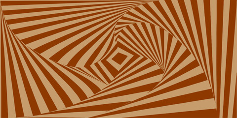 Abstract brown background with vintage grunge paper texture and sunburst retro pattern vector illustration.  rays, sun, wallpaper, beam, line, burst, image