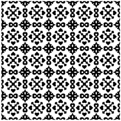  Abstract texture for fabric print, card, table cloth, furniture, banner, cover, invitation, decoration, wrapping. seamless repeating pattern.Black and white pattern.