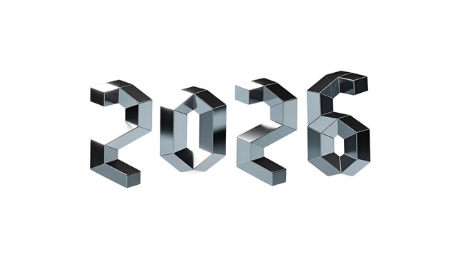 The futuristic design 2026 numeric