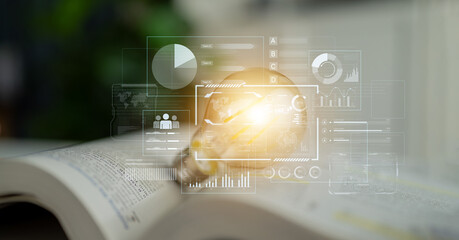 A comprehensive business intelligence dashboard for data analysis. The interface displays global metrics, team performance charts, and financial reports for strategic planning. Fermion