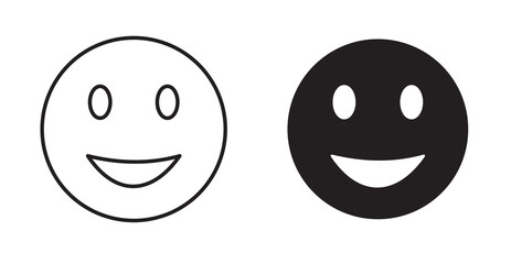 Smiling face icon