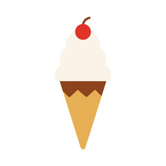 ice cream vector illustration