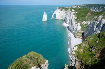 &Eacute;tretat, falaises