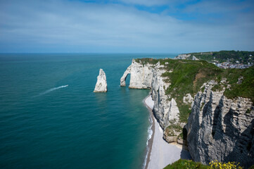 &Eacute;tretat, falaises