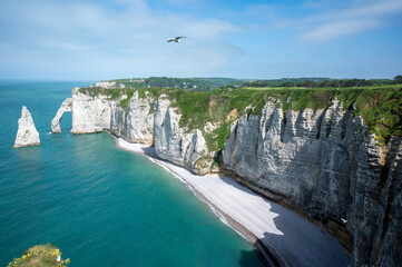 &Eacute;tretat, falaises