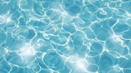 Obraz premium Sunlit water surface with rippled patterns. AI image