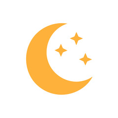 moon and star