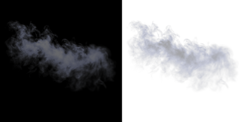 Smoke overlay effect on contrasting backgrounds, showcasing ethereal wisps and textures, ideal for creative projects and visual storytelling with copy space