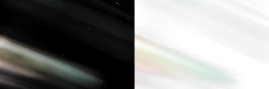 Abstract digital PNG overlay featuring dynamic streaks of color on contrasting black and white backgrounds, creating a vibrant visual effect for creative projects and design applications