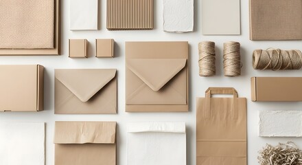 Cardboard and Paper Packaging Collection for Sustainable Businesses
