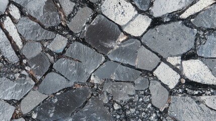close up of meteorite cross section showing natural iron nickel crystal pattern, silver gray geometric texture, cosmic background