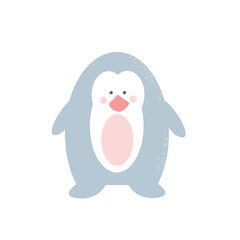  cute Penguin animal character design vector template illustration