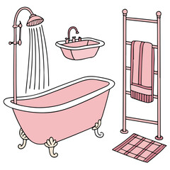 Creative illustration showing a construction man with a safety helmet representing the industry and building concept