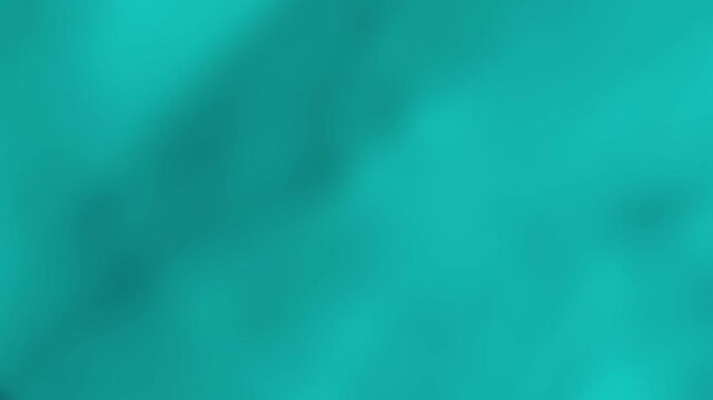 Vibrant, blurred abstract background in a rich teal color, offering a smooth, soft texture and a modern, energetic aesthetic for creative design applications 4k background video