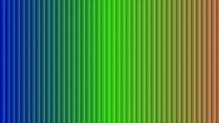 Obraz premium Blue green and brown vertical gradient stripes background abstract