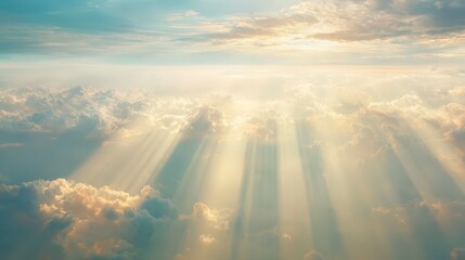 Celestial glow evoking Mary’s immaculate purity.