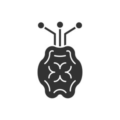 Neural Network Icon - Artificial Intelligence Icon