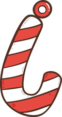 Christmas ornament cartoon doodle hand drawn