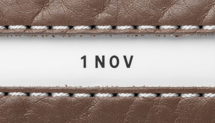 International Day iconic date November 1st marking a special occasion