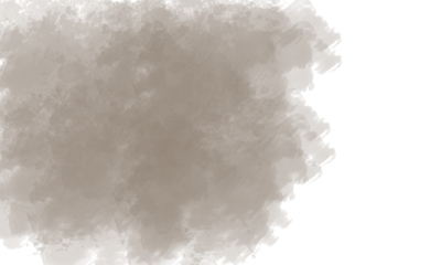 Aged parchment texture isolated on transparent background