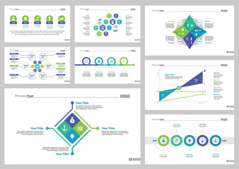 Eight Planning Slide Templates Set