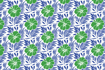 Seamless pattern, hand drawn outline pink Peony flowers on white background