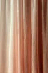 Obraz premium Elegant beige curtains with textured fabric for home decor
