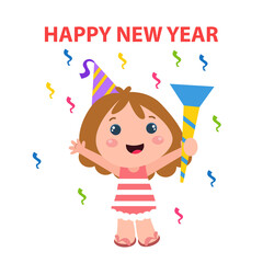 Little girls play. Children's activities.vector template design illustration