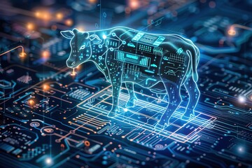 transforming livestock management with AI. AI-powered systems track animal health, behavior, and feeding schedules, ensuring better productivity and welfare for livestock in farmer houses. 