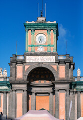 Vittorio Emanuele II National Boarding School, historical and religious complex in Naples, Italy