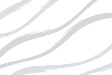 Minimal gray abstract wave line background with soft flowing brush strokes on white. Perfect for elegant design, modern templates, web banners, posters, and digital artwork.