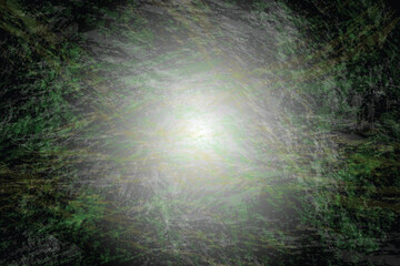 Old grunge textured background with abstract brushstroke patterns and light gradients.