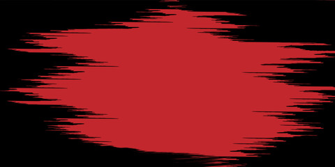 Grunge texture effect background. Distressed rough dark abstract textured. Black isolated on red. eps 10