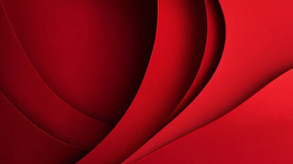 A vibrant, abstract digital background featuring dynamic, undulating waves of rich red and deep crimson, creating a sense of energy and fluid motion.