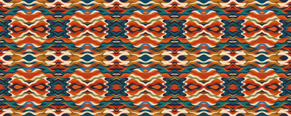 Colorful bright painted vector background of wavy lines. Abstract silk scarves fashion. marble, wallpaper, geometric pattern, scarf, rug, pillow, carpet, fabric textile, clothing, kerchief prints etc