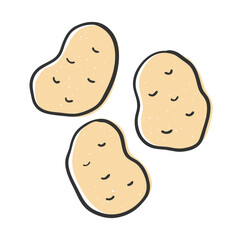 Simple Hand Drawn Potato