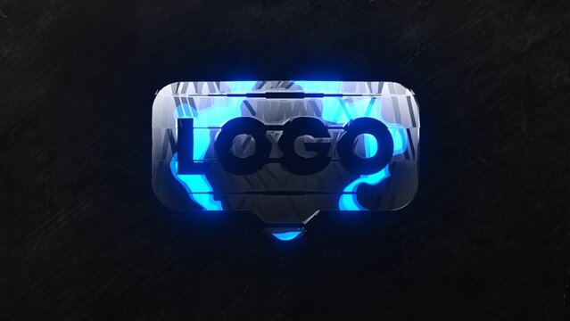 Sci-Fi Trailer Glow Logo Reveal