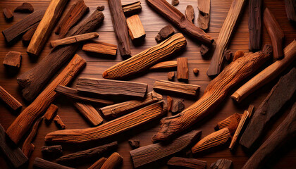 Agarwood is also known as gaharu wood which has high selling value.